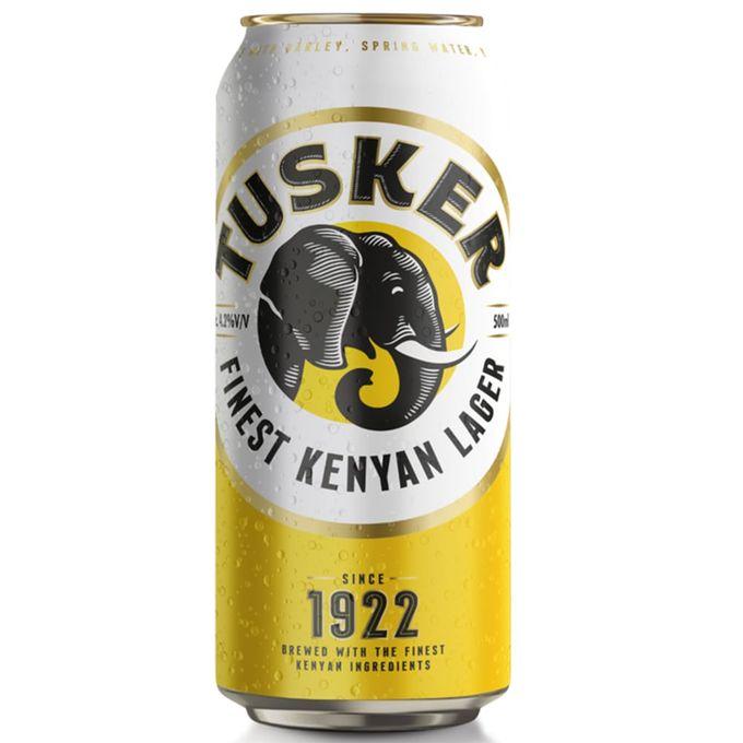 [BL1475] Beer Can Tusker Lager 500ml