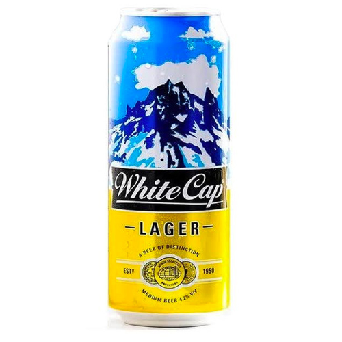 [BL1427] Beer Can Whitecap Lager 500ml