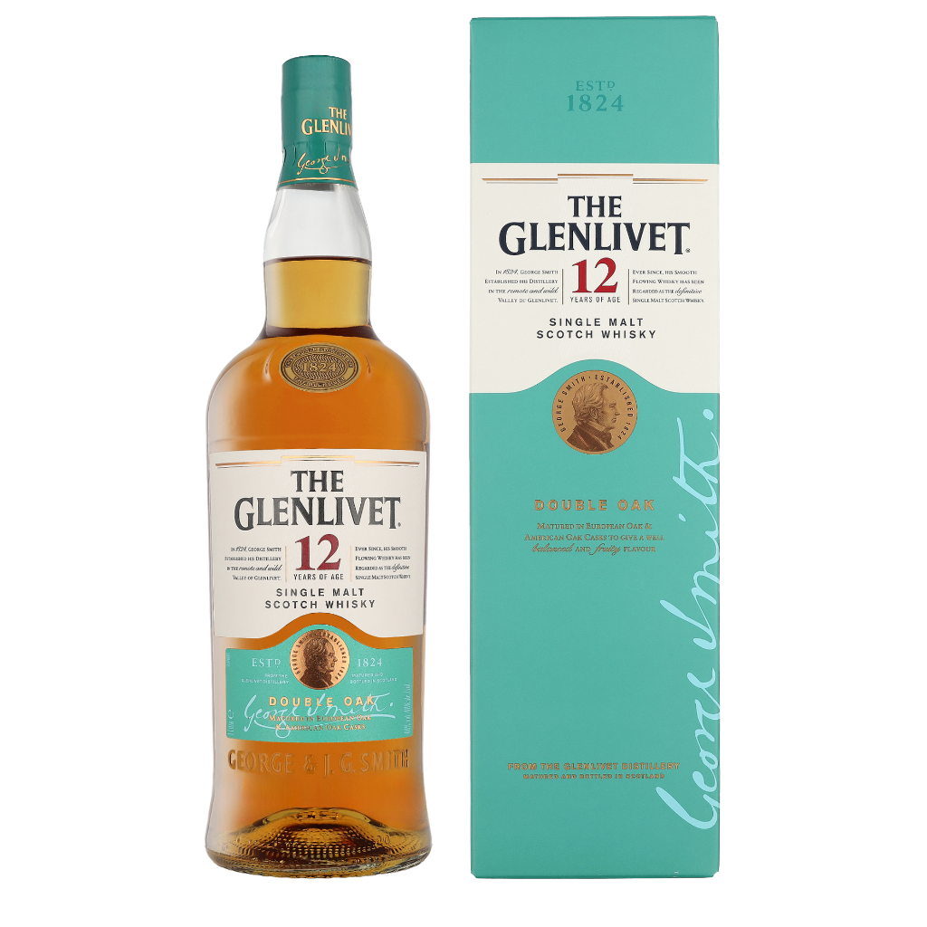 [BL4490] Glenlivet 12yrs 1Ltr
