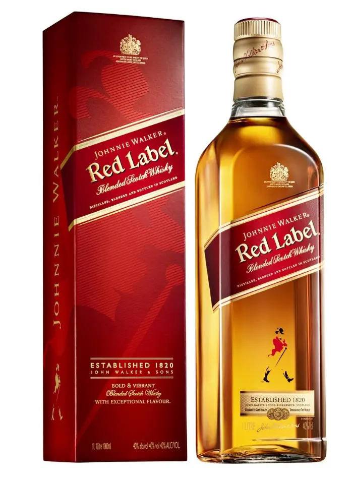 [BL5233] Johnnie Walker Red Label 1 Ltr